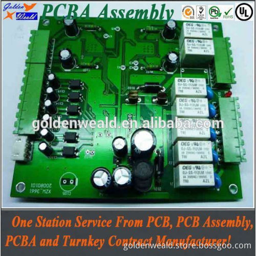 Networking access control board for security Systems pcba smt pcb assembly